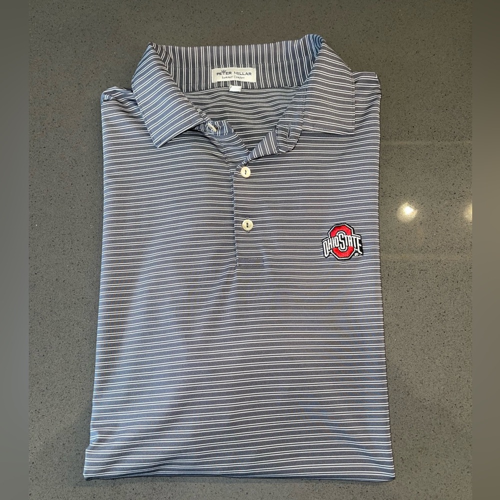 Men’s Peter Millar Ohio state golf polo. Size XL. Excellent condition